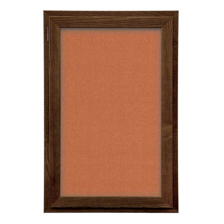 United Visual Products Outdoor Enclosed Combo Board, 42"x32", White Frame/Grey & Medium Grey UVCB4232ODW-GREY-MEDGRY
